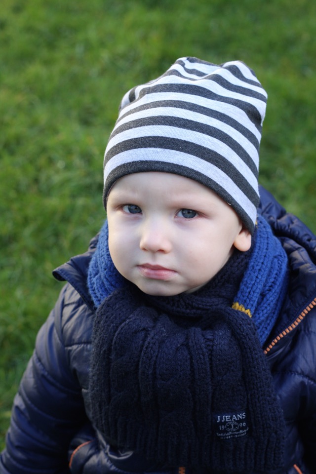 egleTV Kristupas cheeky look 22mnths